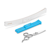 CreaClip Original Set Scissors Packaging: professional at-home haircut kit for easy styling.