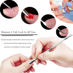 CREATIEE-PRO cuticle pusher spoon end for gentle cuticle lifting