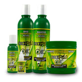 Crece Pelo BOE tote bag kit displayed for daily use and travel.
