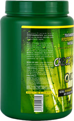 Crece Pelo natural phytotherapeutic packaging display for plant-based care