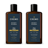 Cremo Rich-Lathering Palo Santo bottle delivering a balanced cleanse.