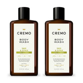 Cremo Rich-Lathering Sage & Citrus bottle-front view highlighting premium cleansing