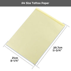 Cridoz blue stencil on skin demonstrates clean transfer for outlines