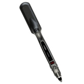 CROC Classic flat iron plates close-up with titanium shine for smooth, frizz-control styling.