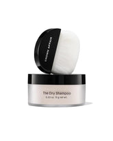 CROWN AFFAIR The Dry Shampoo fluffy brush application refreshes roots with oil absorption.