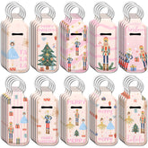 Ctosree Christmas lipstick holder clip with festive designs for quick access on the go.