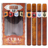 Cuba By Cuba for Men Gift Set box design ideal for gifting and daily grooming.