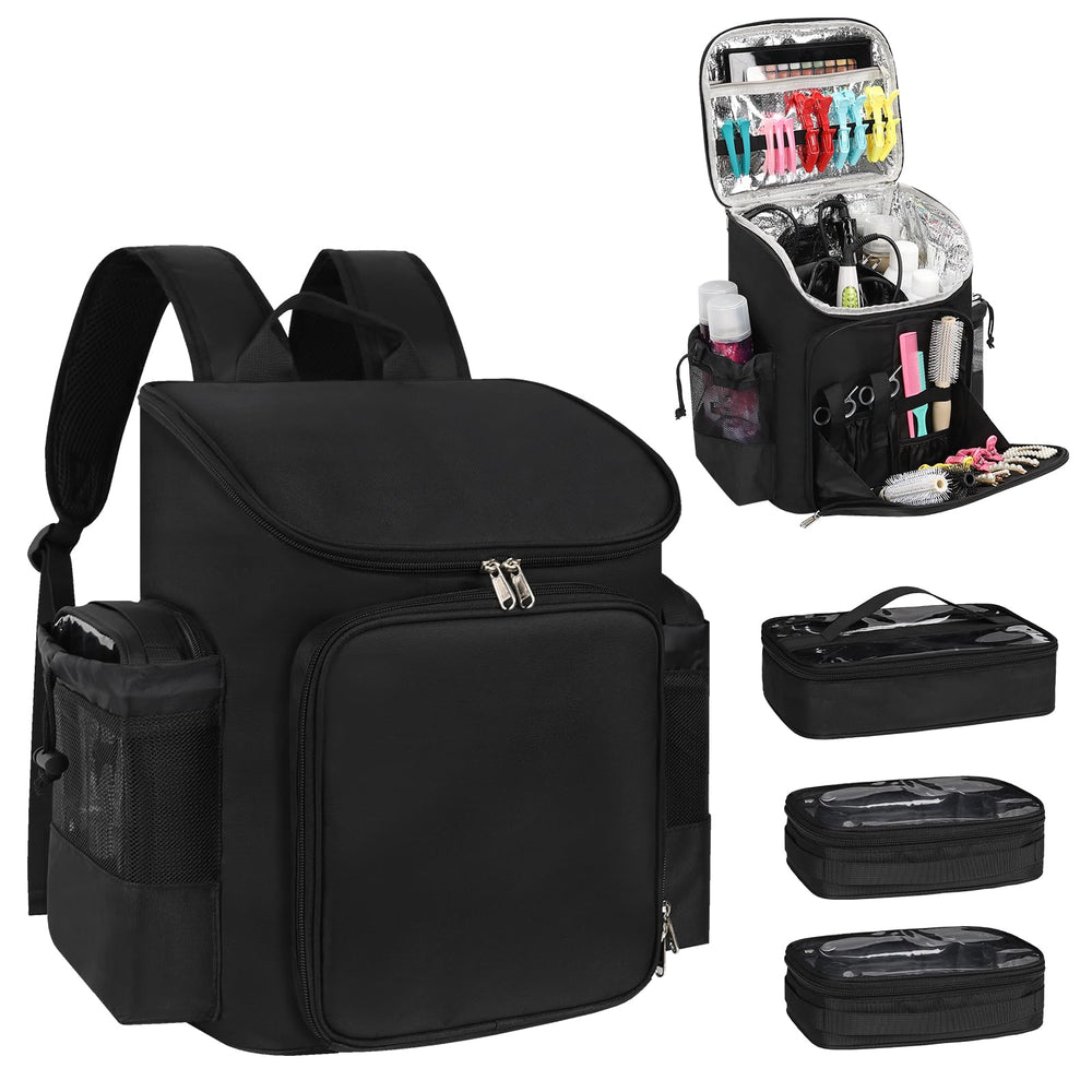 CUBETASTIC Hairstylist Traveling Bag front view showing travel-ready professional design