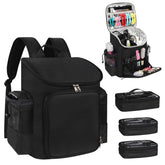 CUBETASTIC Hairstylist Traveling Bag front view showing travel-ready professional design