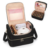 CUBETASTIC Nail Polish Organizer front view shows compact, travel-ready design.