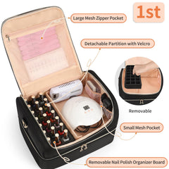 CUBETASTIC upper layer with 21-slot board keeps shades organized at a glance