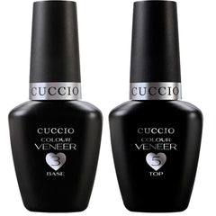 Cuccio Veneer Top delivers a high-gloss finish and vibrant gel colors