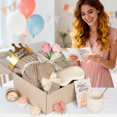 CuriBox vanilla-scented candle offers long-lasting fragrance for calming moments.