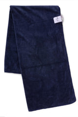 Curly Girl towel absorbent microfiber fabric for quick, gentle drying of curls.