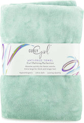 Curly Girl towel curls anti-frizz absorbs water quickly for smoother curls.