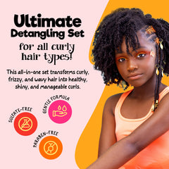 CurlyKids kids shampoo bottle for gentle cleansing of curly hair.
