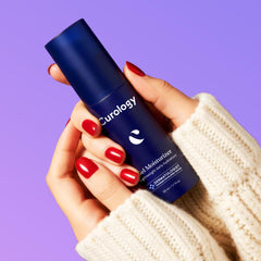 Curology Gel Face Moisturizer close-up texture shows smooth gel for quick absorption.