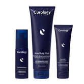 Curology gentle face cleanser bottle shows a hydrating, non-stripping cleanse for daily use