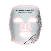 CurrentBody skin LED mask close-up with flexible silicone for full-face coverage.