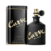 Curve Black bottle front view for everyday confidence and style.