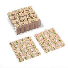 CurvLife 50-sheets nail adhesive tabs close-up showing secure hold for long wear.