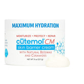 Cutemol CM emollient cream jar for all-day hydration.