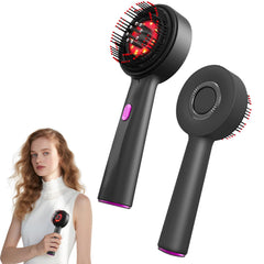 CWTUL Lasercomb-001 front view shows ergonomic design for at-home scalp care