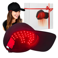 CWTUL Laser Hair Growth Cap front view for convenient at-home red light therapy