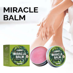 CXDFTL Miracle Balm massaged onto skin for moisturization and hydration.