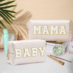 CY2SIDE baby patch letters with chenille detail offer a cute gift-ready look.