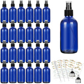 CycleMore blue glass spray bottle with fine mist for essential oils