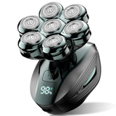 Cyruzi head shaver with magnetic detachable head enables quick, hygienic cleaning.