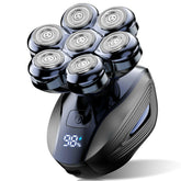 Cyruzi head shaver magnetic-removable-head showing quick-clean convenience for hygienic grooming