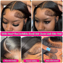 CYSDRH HD lace closeup reveals realistic scalp for confident parting.