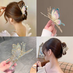 Cysincos purple lily clip adds colorful accents with all-day hold
