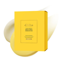 d'alba Piedmont White Truffle modeling mask jar delivers luxurious at-home hydration.