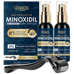 DAAZZS 5% Minoxidil bottle for scalp hair growth support