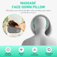 DabaTag post-eye surgery recovery pillow supports gentle facial positioning