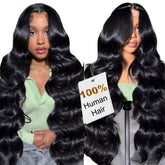 DACHIC 200% density body wave wig with 13x6 lace front for full, natural volume
