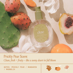 DAE Prickly Pear Hair Oil pump-dispense—easy application and even distribution.
