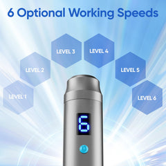 DAHOZE Microneedling Stamp Pen 0.25mm needle area ready for targeted micro-massage.