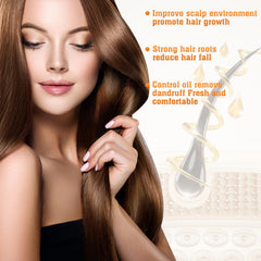 Daioai anti-hair fall shampoo packaging closeup highlighting herbal ingredients for natural care.