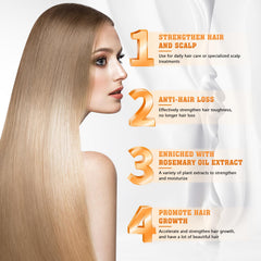 Daioai hair care routine apply shot demonstrates even distribution and soothing cleanse.