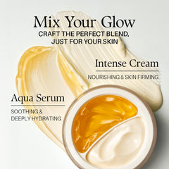 d'alba Piedmont customizable-consistency demonstration shows mix and match for dry and oily areas