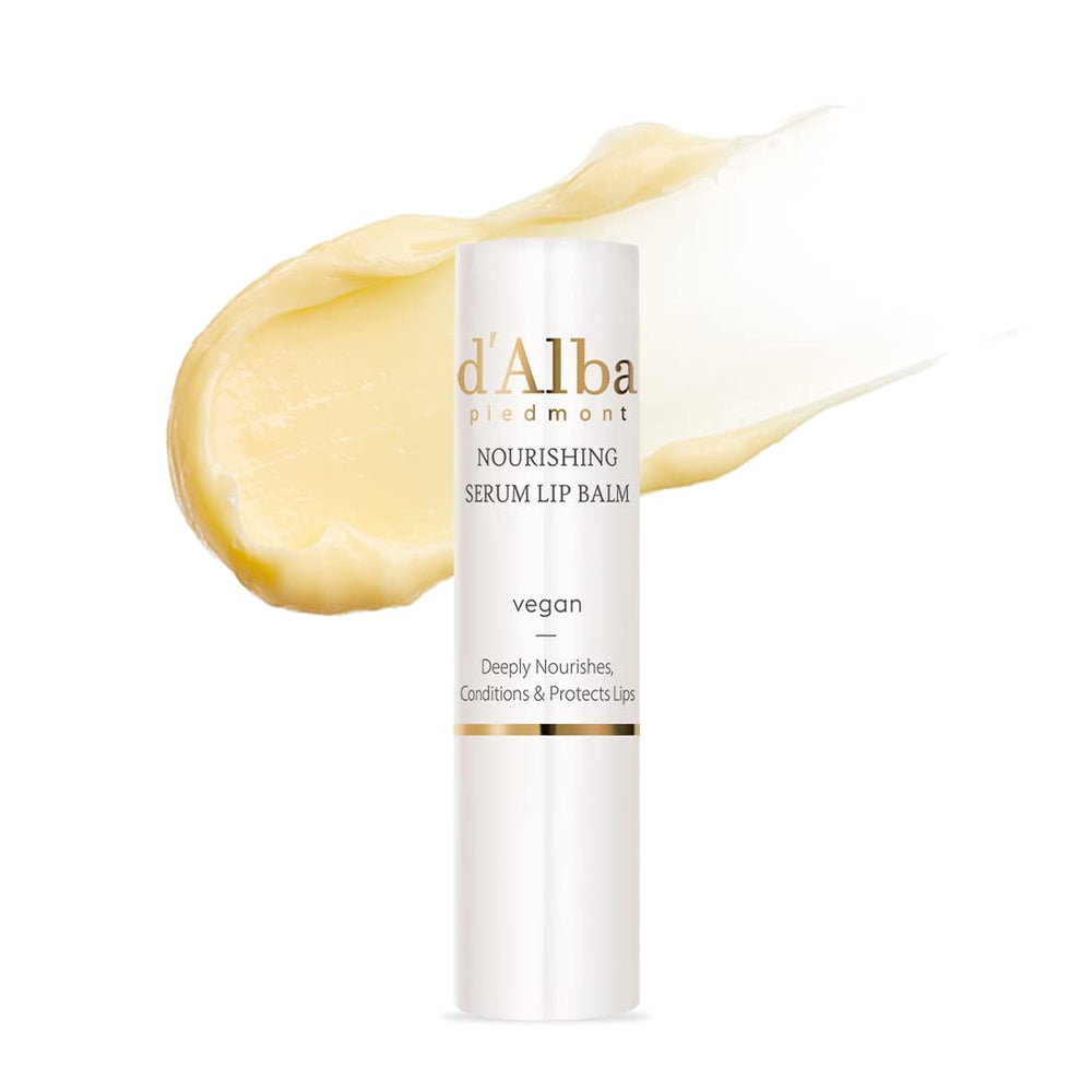d'alba Piedmont lip balm packaging highlights truffle formula for hydrating lips