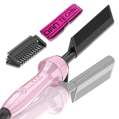 DAN Technology Dan 500F hot comb pink glide for fast, smooth straightening