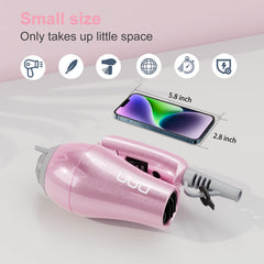 DAN Technology mini flat iron with nano-titanium plates delivers fast, safe styling worldwide