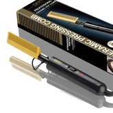 DAN Technology small ceramic hot comb with a compact design for quick styling.