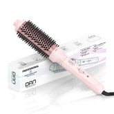DAN Technology thermal brush top-view in pink for fast styling and sleek finish.