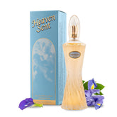 Dana Heaven Sent perfume bottle front shows timeless elegance for daily luxury.